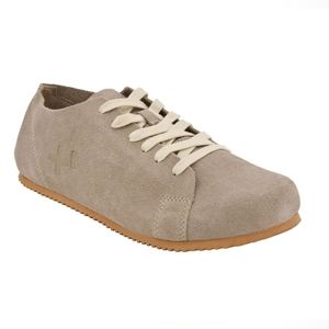 OTZ Pilgrim Sueded Leather Unisex Lace Up Cork Lightweight Sneakers sz 14 M 17 W